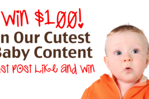 Win $100 in Our Cutest Baby Contest